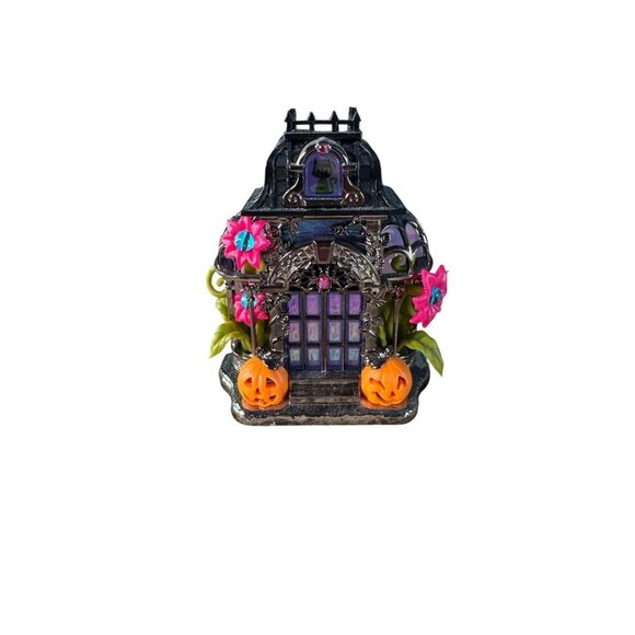 Bath & Body Works Wallflower Haunted Conservatory Halloween Projector Black Cat - Picture 4 of 9